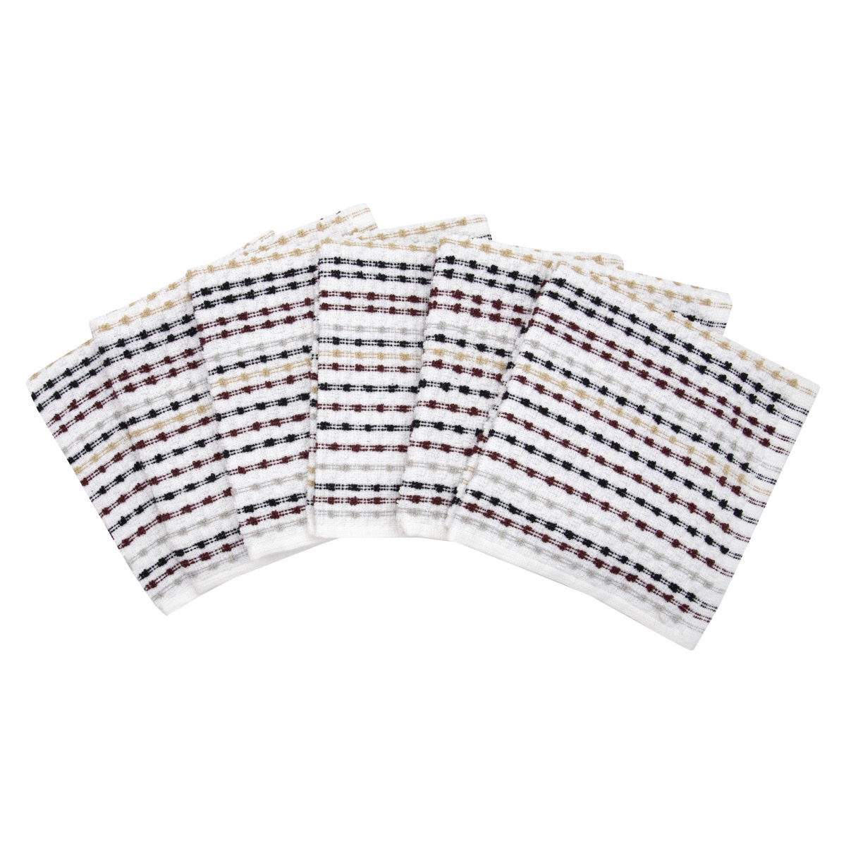RITZ Cotton Pebble Bar Mop Cloths (Set of 6)
